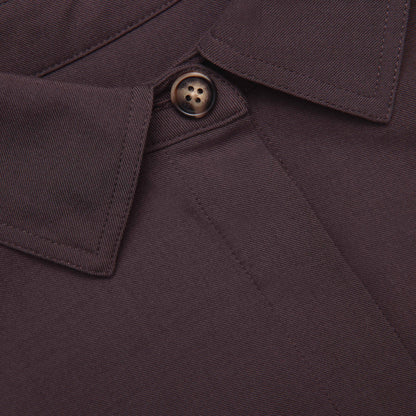 Brown Twill Jumpsuit