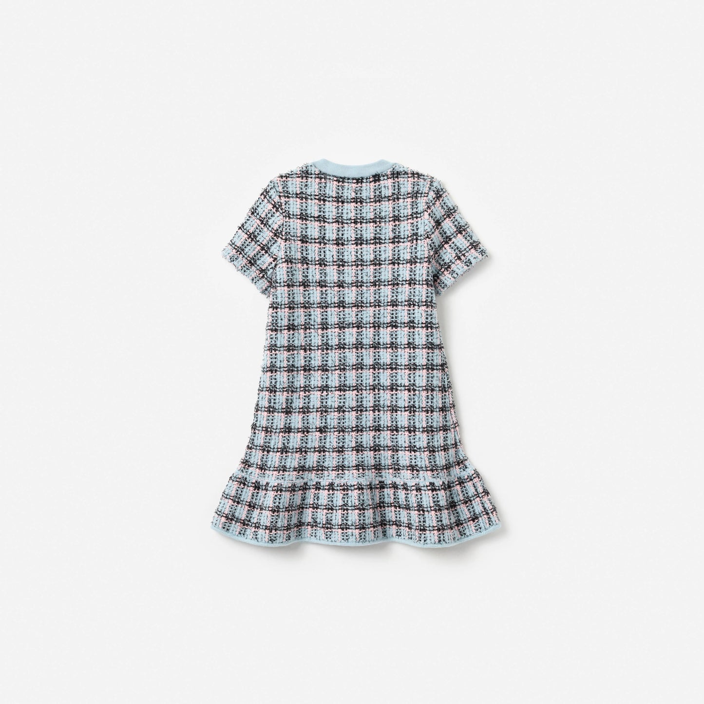 Textured Stripe Knit Dress