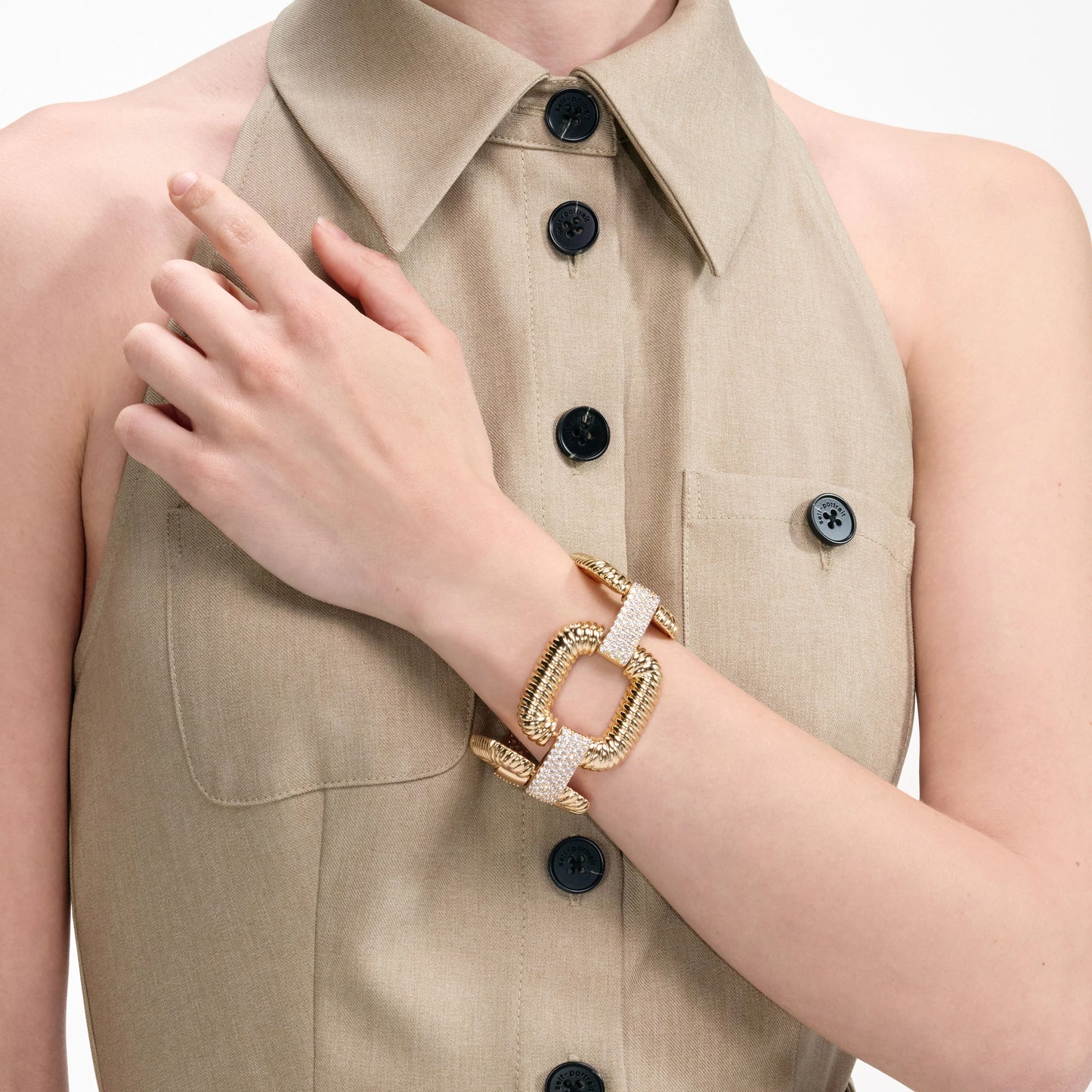Gold Knocker Bracelet