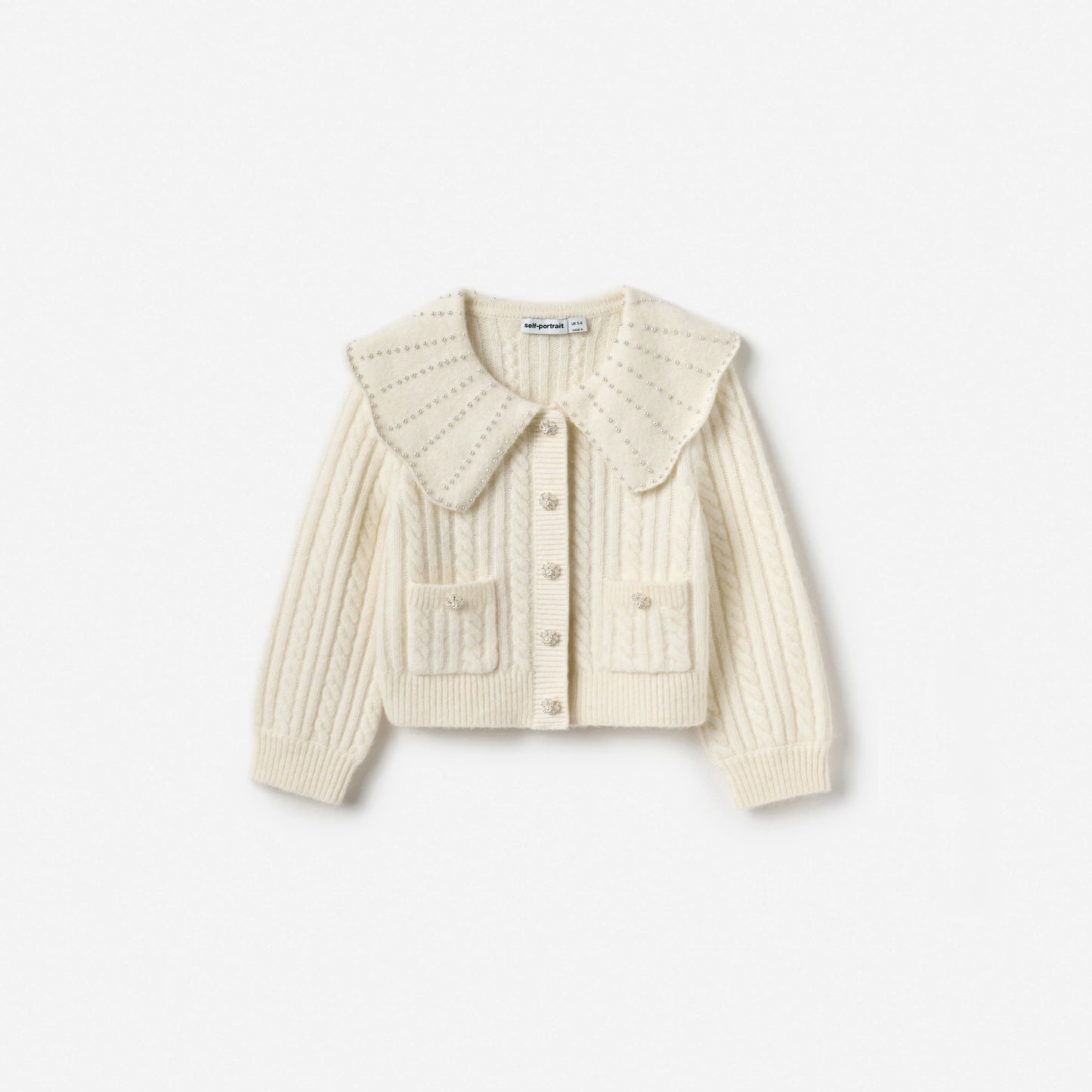 Cream Alpaca Cardigan