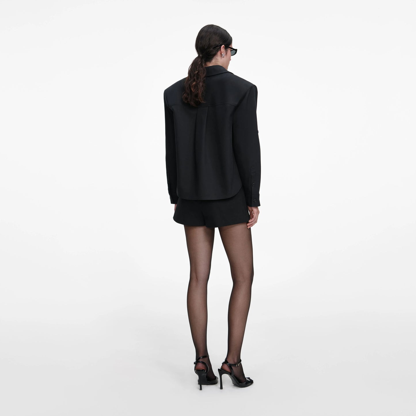 Black Cotton Shirt