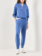 Slim Cuff Jogger Trousers Blue