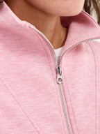 Hawley Half Zip Sweatshirt Pink