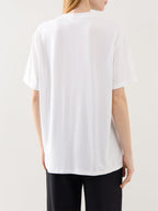 Leighton Boyfriend Tee White