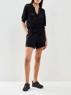 Callie Knit Top Black