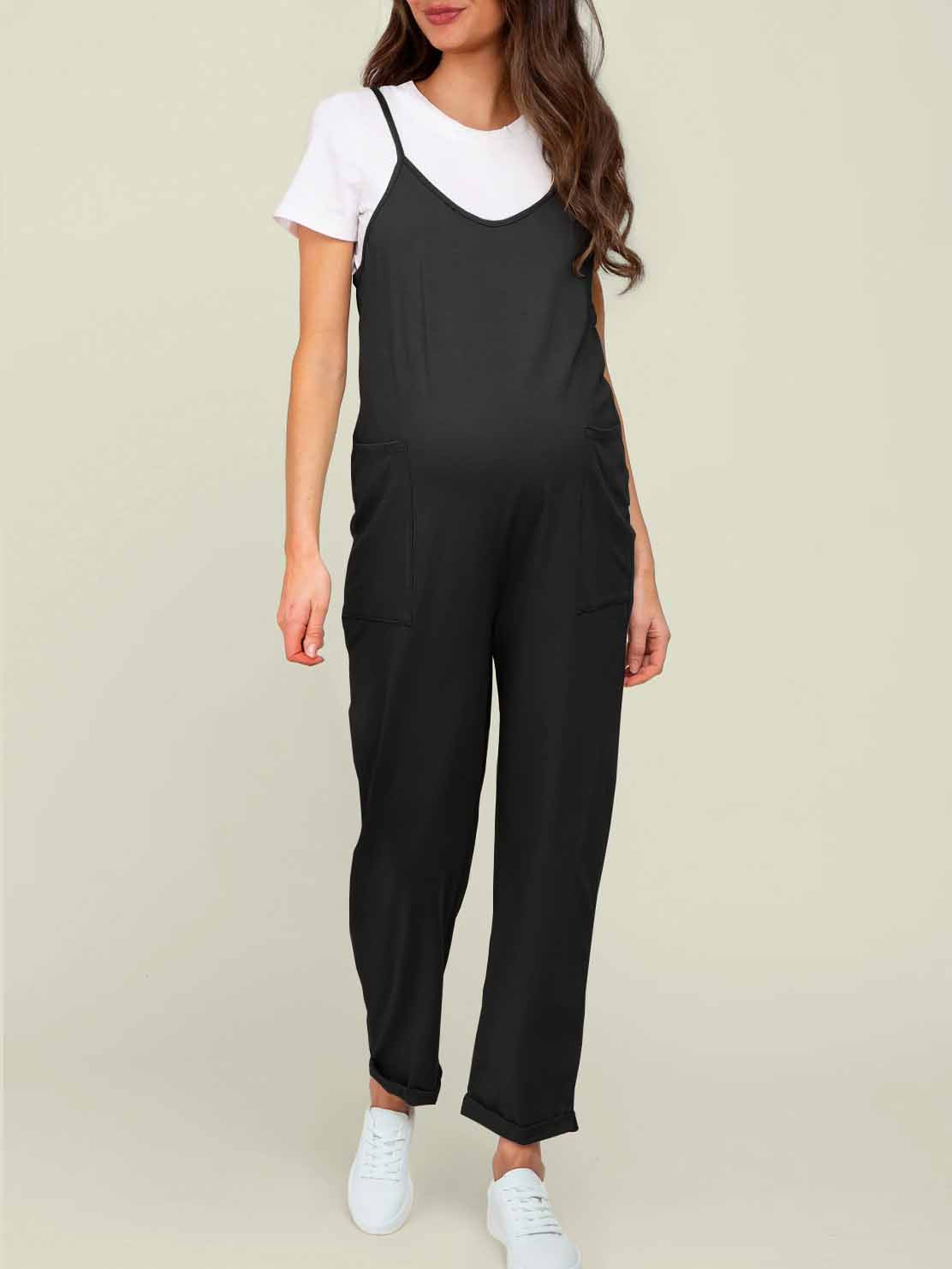 Oversized Jumpsuit - Maternity & Postpartum---Click to buy and get an additional 50% off