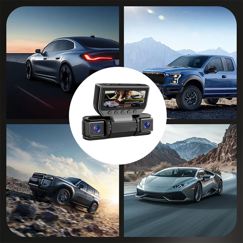 🚗 50% OFF NOW! 📹 4-Channel 360° Dash Cam – Full Coverage Recording, Night Vision & Parking Monitor 🛡️