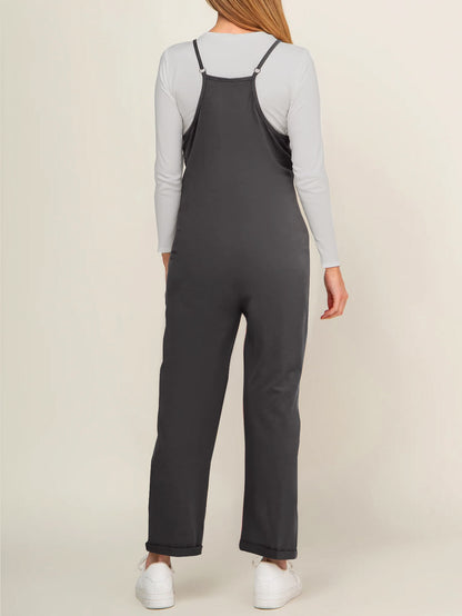 Oversized Jumpsuit - Maternity & Postpartum---Click to buy and get an additional 50% off