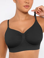 Pocketsh 3-Pack Smooth Seamless Wireless Bra Bundle