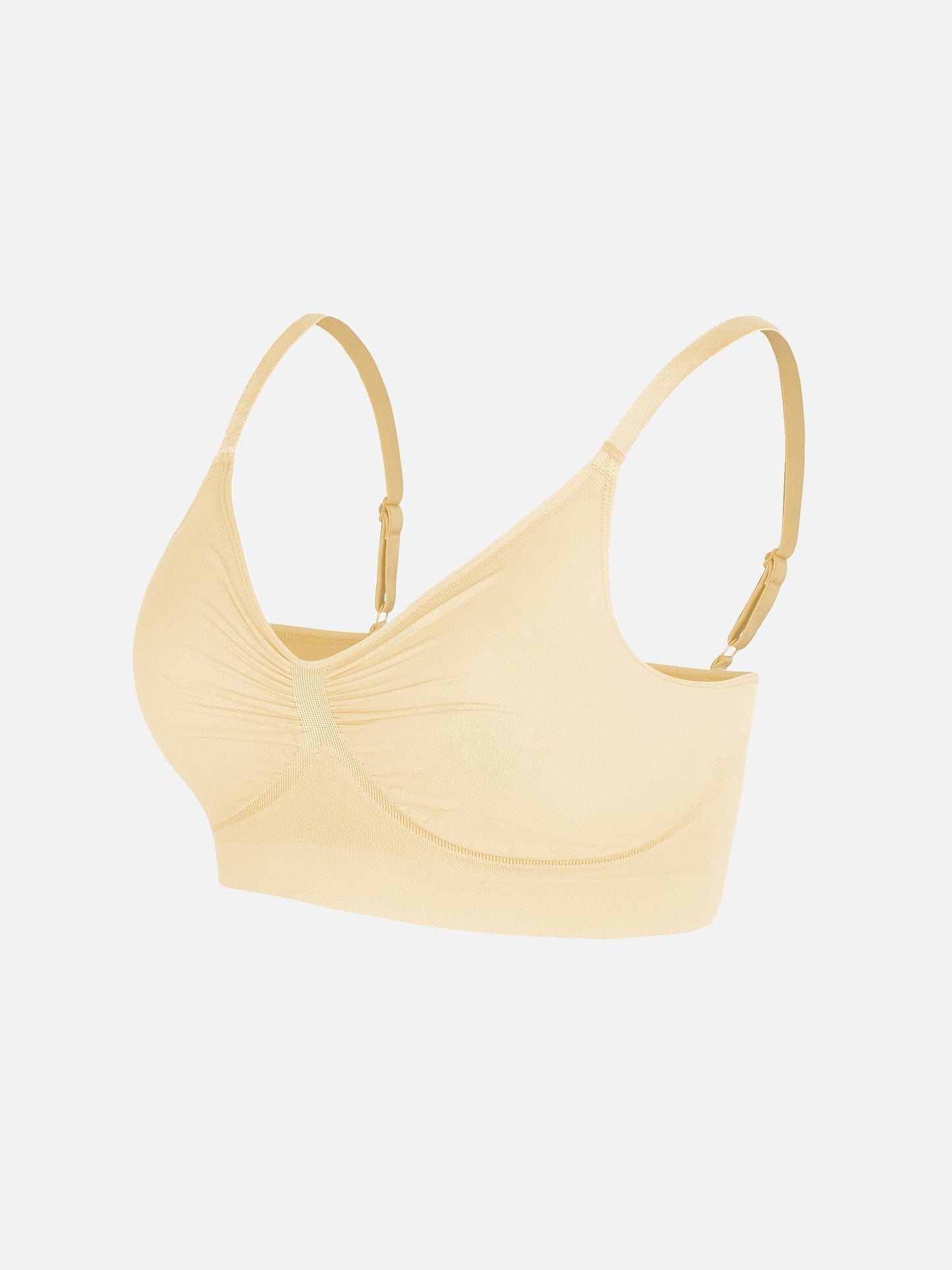 Pocketsh 3-Pack Smooth Seamless Wireless Bra Bundle