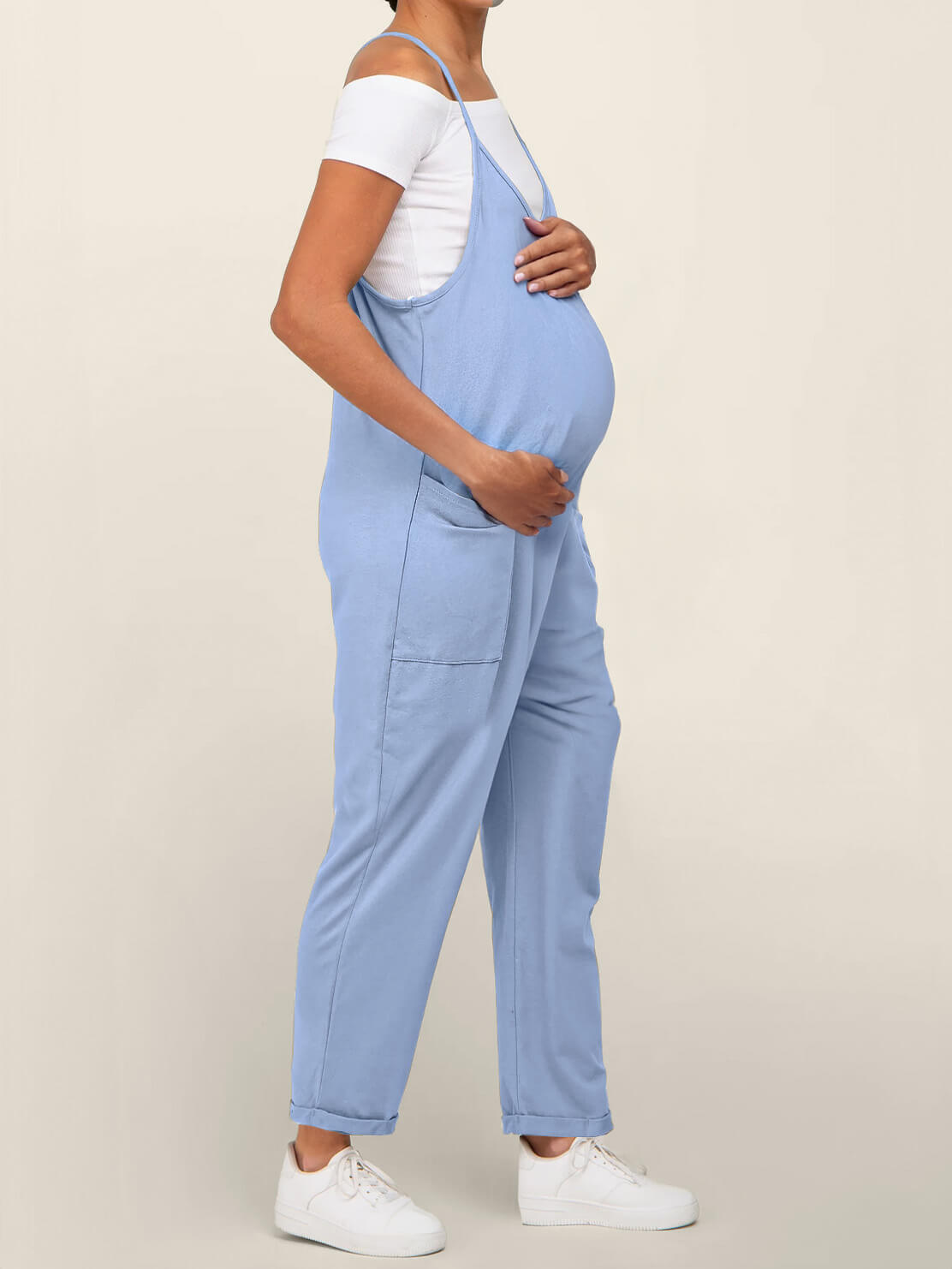 Oversized Jumpsuit - Maternity & Postpartum---Click to buy and get an additional 50% off