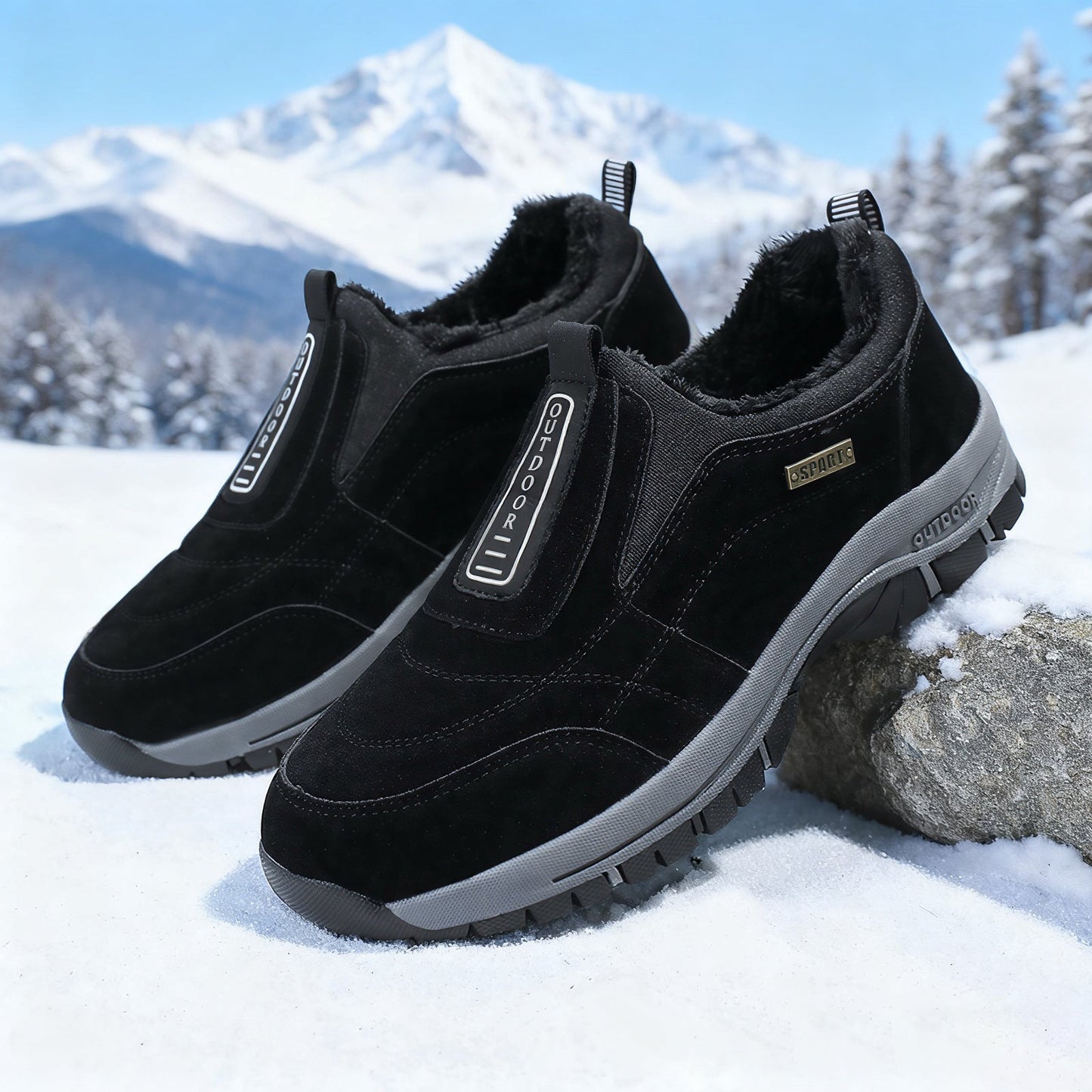 🔥Men's Comfortable Waterproof Orthopedic Walking Shoes Hiking Shoes