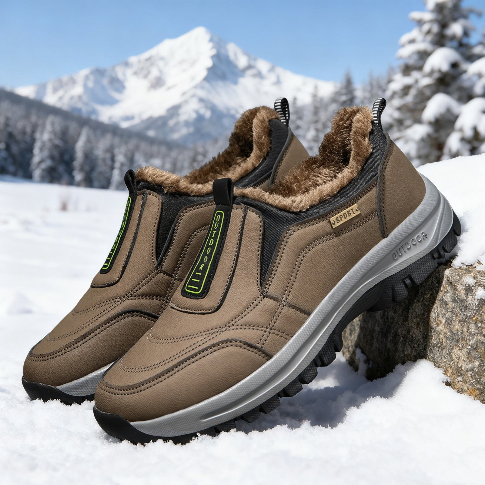 🔥Men's Comfortable Waterproof Orthopedic Walking Shoes Hiking Shoes