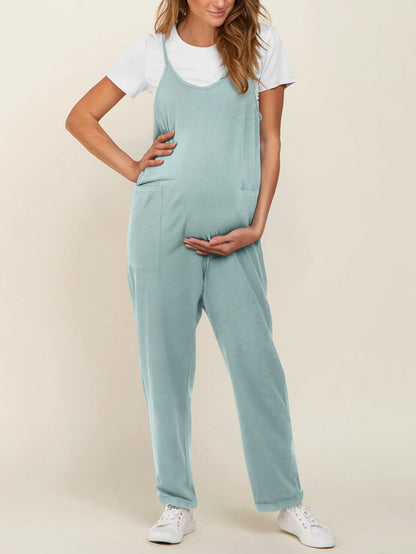 Oversized Jumpsuit - Maternity & Postpartum---Click to buy and get an additional 50% off