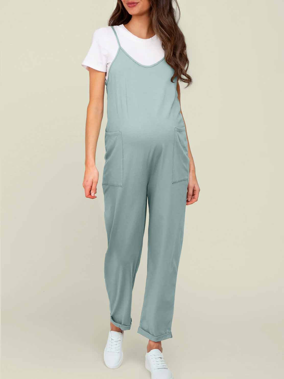 Oversized Jumpsuit - Maternity & Postpartum---Click to buy and get an additional 50% off