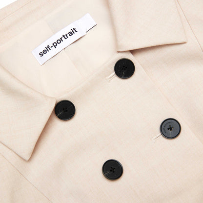 Beige Twill Jumpsuit