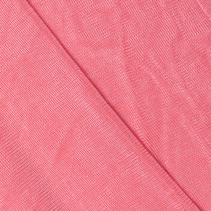 Pink Viscose Knit One Shoulder Maxi Dress
