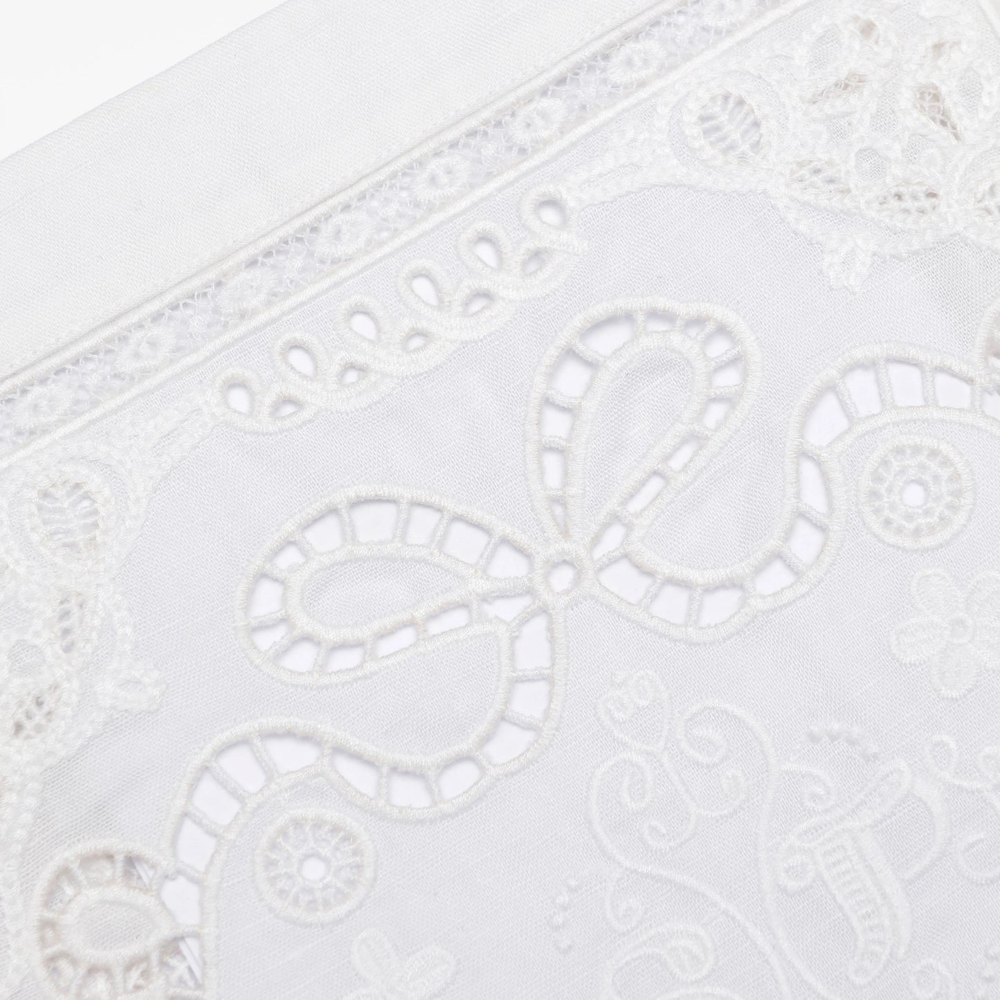 White Embroidered Top