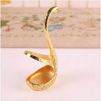 ✨🔥🎁Creative swan design coffee stirring spoon set (6 spoons)