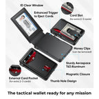 😊The hottest wallet of 2026😊 Tactical Wallet - Military Limited Issue - The Wallet That Holds the Most Cards in the World
